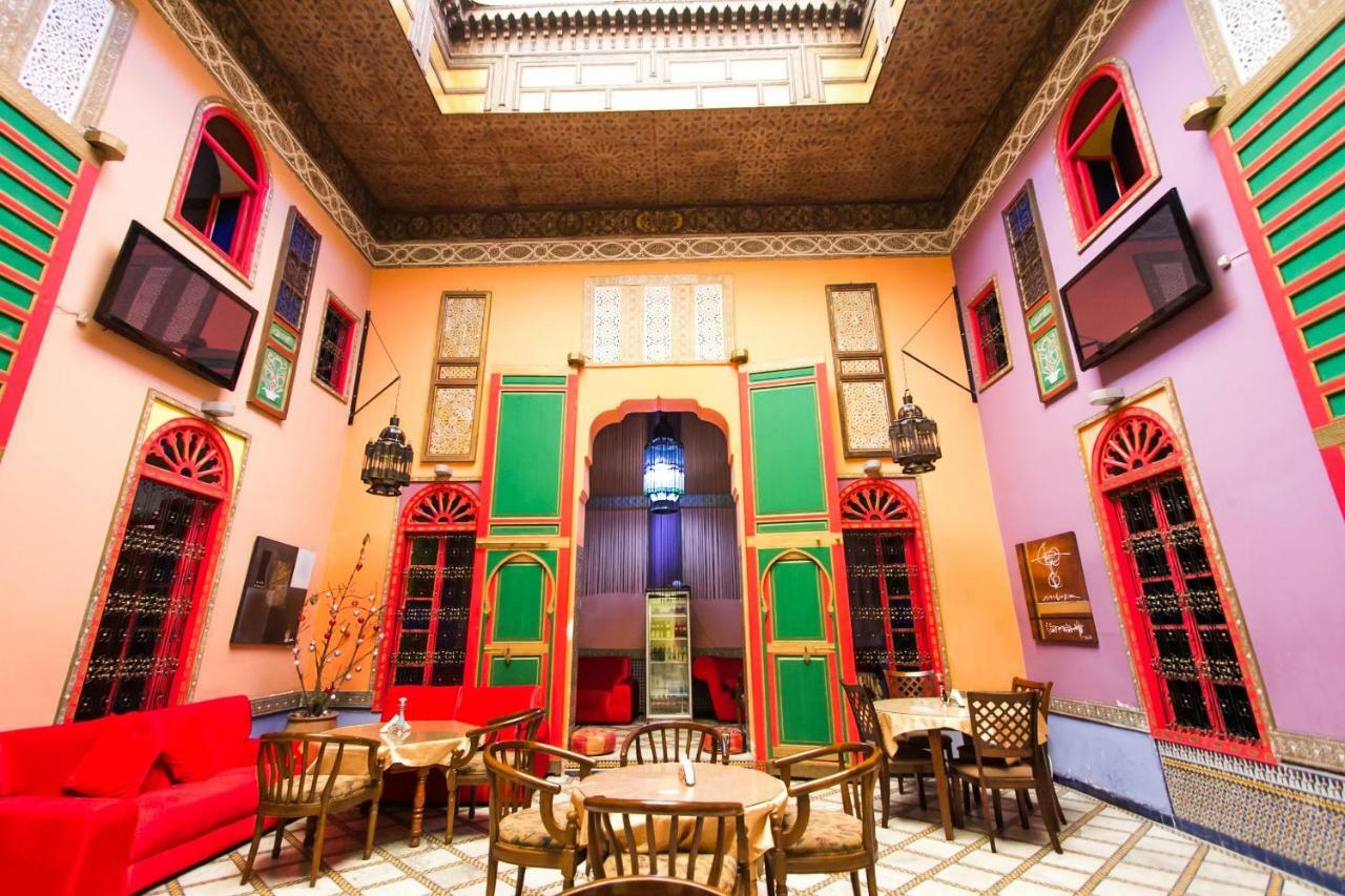 Riad Haj Palace & Spa Fès Eksteriør bilde Riad Hotel